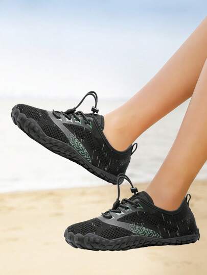 Dian Sen Herren Outdoor Wasserschuhe zum Schnorcheln und Schwimmen, weiche Fünf-Zehen-Aquaschuhe, schnell trocknende Angelsandalen und -schuhe in großen Größen für den Strand und Wassersport, Damen und Herren Wasserschuhe als perfektes Sommergeschenk, barfuß Aquaschuhe für Surfen, Kajak und Strandaktivitäten mit bequemer weiter Zehenbox, leichte Sneaker für Frühling, Herbst, Pool, Yoga und Reisen, Beachvolleyball, Fitness, Bergsteigen