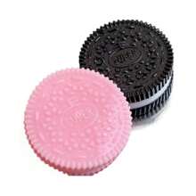 Pink And Black Sandwich Squishy Toys,Taba Squishy,Silicone Stress Relief Squishy Toy,Squishable Stress Relief Soft Toy, Sticky Sensory Fidget Toys, New Squishy Biscuit Anti-Stress Toy,Realistic TPR Fidget Food Toy,Creative Release Stress Gadget,Realistic Cream-Filled Cookie Squeeze Toys In Strawberry Or Chocolate Flavors, Sensory Stress Relief Fidget Toys, ,Suitable For Birthdays & Parties,Novelty Gift,Gifts For Boys And Girls,Easter Toys