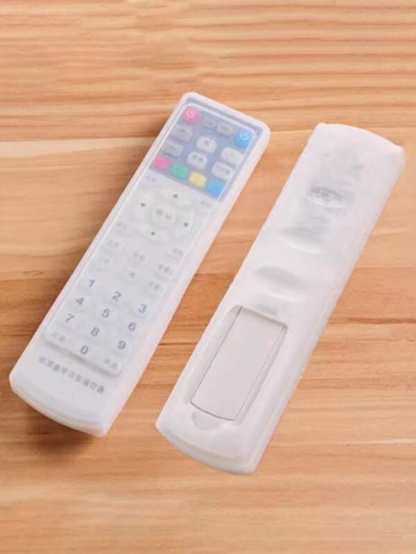 1 pezzo Custodia protettiva universale in silicone impermeabile e antipolvere per telecomando TV, accessori per TV e condizionatori, utensili antipolvere