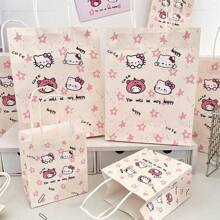 Sanrio Sanrio 1/5/10pcs Hello Kitty Birthday Party Gift Bags,Hello Kitty Candy Bags , Hello Kitty Goody Bags,Hello Kitty Paper Bag,Hello Kitty Birthday Party Supplies Decorations,Hello Kitty Birthday Party Decorations Valentine Day