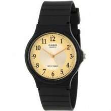 Casio Men's MQ24-9B3 Classic Black Rubber Watch - 黑色 - 查看 1