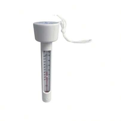 Termómetro de agua para piscina, medidor de temperatura flotante del agua para piscina y baño, accesorio cilíndrico para piscina