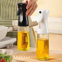 3/2/1pc Oil Spray Bottle, Kitchen Household Barbecue Olive Oil Cooking Spray Oil Atomization Fat Reduction Oil Spray Artifact, Oil Spray Dispenser Refillable Spray Bottle Outdoor Barbecue Cooking Kitchen Supplies