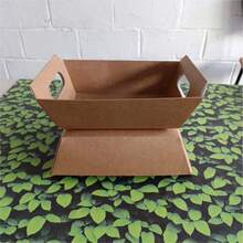 BASKET 5 UNITS - G - KRAFT PAPER, Easter; Chocolate Basket; Breakfast - 21x15x8 Cm - 米色 - 查看 8