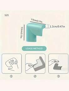12/8/4 Stück Anti-Kollisions-Streifen, Eckenschutz, Möbel Anti-Kollisions-Wandaufkleber, Tischseitiger Weichschutz, Schutzkantenummantelung, Sicherheitsschutz Eckenschutz - Verschiedenfarbig - Übersicht 11