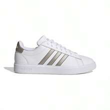 Adidas GRAND COURT 2.0 - Cloud White / Platinum Metallic / Platinum Metallic - View 1