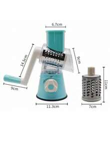 Máquina cortadora de múltiples verduras utensilio cocina multifuncional con cuchillas acero inoxidable para rebanar picar rallador fácil manejo preparación ensalada frutas vegetales accesorios hogar