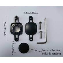 Bicycle Hidden Anti-Theft Locator, Bicycle Anti-Theft, Bicycle Locator, Outdoor Non-Stop, Group Tracking, Remote Precise Search, One-Button Calling Device, Long Lasting Battery, IP67 Waterproof, GPS Tracker Compatible With "Find My Global" Platform, Suitable For Cycling, Locating, Anti-Theft, Outdoor, Bicycle, Bicycle Accessories, Road Bike, Mountain Bike, Skateboard, Motorcycle, Pet Anti-Loss, Only Supports IOS