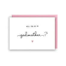 Will You Be My Godmother, Godfather, Godparents, Christening Cards, Cards For My Godmother, Godmother Cards, Funny Godmother Cards, Funny Cards - Multicolor - View 8