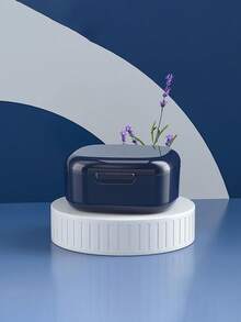 便携式假牙和隐形牙套清洁盒 - 浸泡和储存固定盒，免电池口腔护理（不含牙套），储物盒 - 彩色 - 查看 5