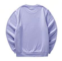 Skechers Sudadera tipo jersey con cuello redondo, forrada térmicamente y de colores variados, versátil