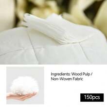 WAXKISS 300Pcs Nail Wipe Pad White Nail Polish Gel Remover Wipes Nail Art Tips Manicure Cleaning Wipes Lint Pads