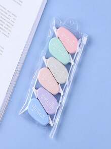 1/4/8/12PCS,Sparkling Crystal Diamond Ballpoint Pens - Retractable, Medium Point - Perfect For Weddings, Office, School, ChristmasAnd Valentine's Day Gifts, 6PCS/Set, Monochrome Calibration Tape, Mixed Color, Portable Calibration Tape, Calibration Tape, Student Use, Office Use