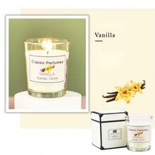 1pc Scented Candle In Transparent Cup For Bedroom Aromatherapy, Home Decor,Gifts Birthday Graduation - Scented Candles - View 11