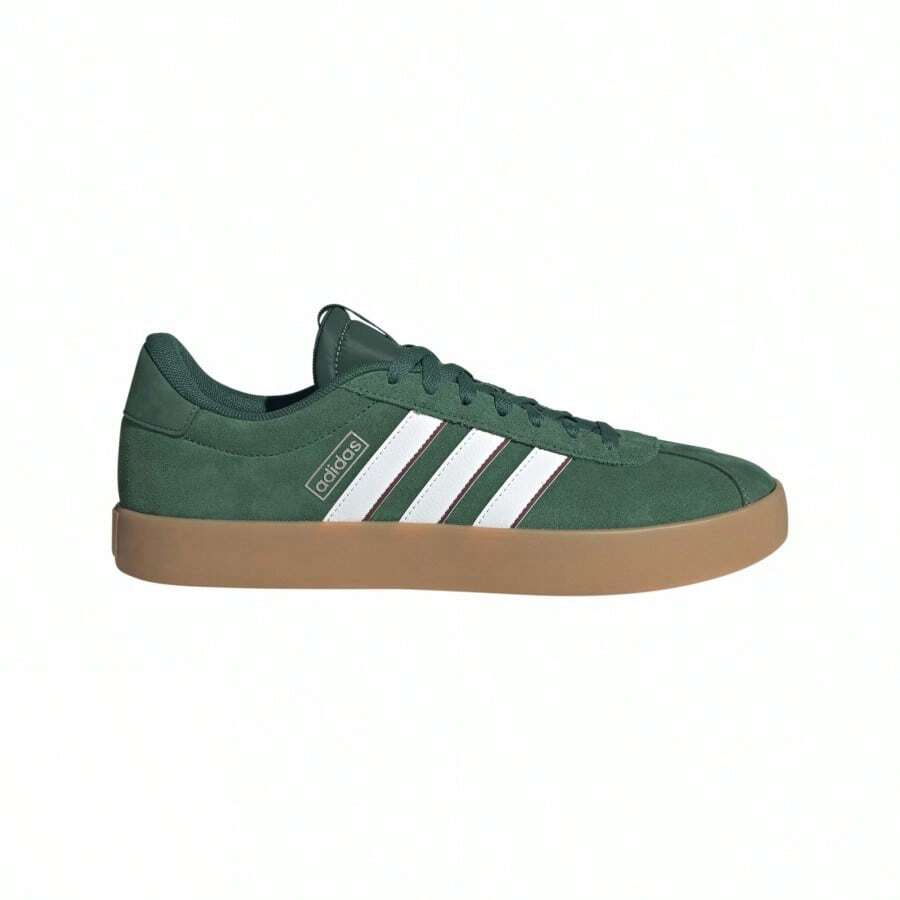 Adidas VL COURT 3.0 - DarkGreen/CloudWhite/CollegiateBurgundy - View 1
