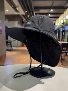 1 pezzo Cappello da sole stile giapponese per escursioni all'aperto, protezione UV per il collo estivo, cappello a secchio con tesa larga adatto per attività all'aperto come arrampicata, escursionismo, campeggio, golf per le donne