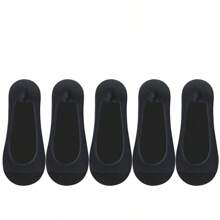 Ice Silk Boat Socks Women's Summer Thin Low Vamp Invisible Silicone Anti Slip And Bottom Summer Boat Socks