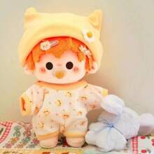 1 pieza Conjunto de pijama de serie adorable de 20 cm - Ropa de disfraz (Solo ropa)