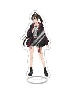 地狱乐 15CM 甲丸山田麻卫门弓叶纱雾漫画角色扮演道具卡哇伊动漫亚克力礼物来自朋友天堂角色亚克力支架套装亚克力材料 - 彩色 - 查看 15