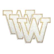 3/26 件 A-Z 3.15 英寸雪尼尔刺绣字母、熨烫补丁、缝制/熨烫装饰数字徽章、服装配饰（用于衣服、夹克、帽子、书籍、背包）、DIY 刺绣补丁 - 彩色 - 查看 38