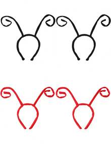 Diadema con antenas de hormiga de Halloween, tocado con mariposa, accesorio de disfraz para actuaciones, fiestas de cumpleaños, eventos - Multicolor - Ver 6