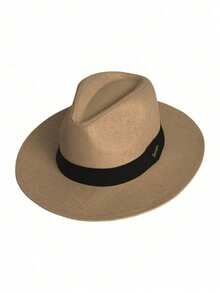 Chapeu Panama Praia Aba Larga Casual Moda Masculino Feminino
