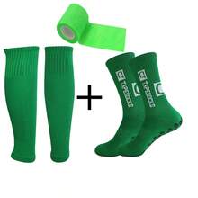 2025 New 3pcs/Set Yoga Socks, Football Socks, Slip-Resistant Mid-Calf Long Socks For Spring And Summer - Multicolor - View 13