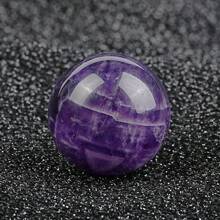 Bolas de esfera de pedra preciosa 20 mm Bola de esfera de cristal polido Bola de bolso fofa Mini pedras preciosas para decoração de casa