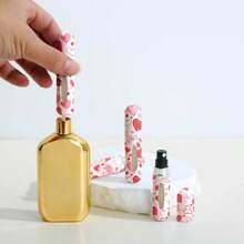 1 pieza Botella de perfume recargable de 5ml, Atomizador portátil mini, Botella de fragancia, Recipiente cosmético, Accesorios de viaje, Muy vendido
