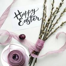 10 Stücke/Pack hochdurchsichtige Organza Satinbänder - strukturierter glänzender Satin, geeignet für Feiertags-Deko, Hochzeitsdeko, Geschenkverpackung, Tortendekoration | Mehrzweck-Bänder | Organza-Bänder, Satinbänder