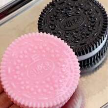 Pink And Black Sandwich Squishy Toys,Taba Squishy,Silicone Stress Relief Squishy Toy,Squishable Stress Relief Soft Toy, Sticky Sensory Fidget Toys, New Squishy Biscuit Anti-Stress Toy,Realistic TPR Fidget Food Toy,Creative Release Stress Gadget,Realistic Cream-Filled Cookie Squeeze Toys In Strawberry Or Chocolate Flavors, Sensory Stress Relief Fidget Toys, ,Suitable For Birthdays & Parties,Novelty Gift,Gifts For Boys And Girls,Easter Toys