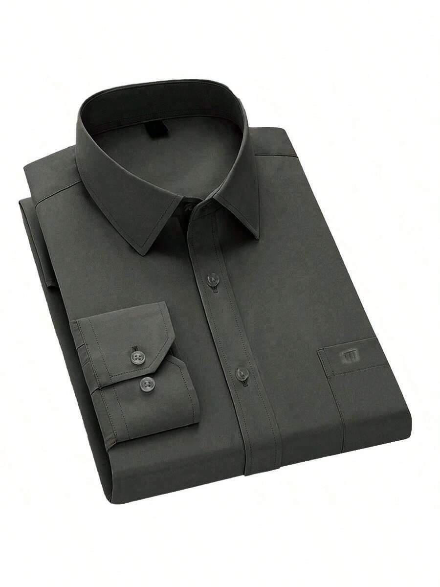 Men Shirts - Dark Grey - View 1