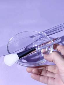 HMQ beauty 护肤DIY面膜套装透明棒面膜刷调制软膜长方形托盘精油碗美容院适用 - 無色 - 查看 2