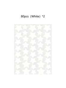 1120/840/560/280 Pcs Star Stickers, Back To School,Halloween & Christmas Decoration Stickers, Colorful Five-Pointed Star Stickers For Party, Holiday Photo Decoration, Face Decor Stickers (1 Sheet Per Color), For Decoration Only (Not For Makeup)2000/1400/160/80/40