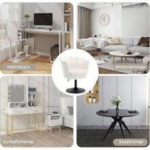 Swivel Chair - Beige1 - View 4