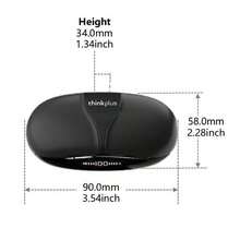 Lenovo Thinkplus XT80 Open-Type Truly Wireless Headphones With Intelligent Power Display, 500mAh Charging Case, 360° Panoramic Sound, Comfortable And Imperceptible To Wear, And Stable During Intense Sports