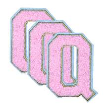 3/26 件 A-Z 3.15 英寸雪尼尔刺绣字母、熨烫补丁、缝制/熨烫装饰数字徽章、服装配饰（用于衣服、夹克、帽子、书籍、背包）、DIY 刺绣补丁 - 彩色 - 查看 183