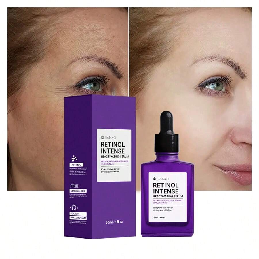 1 液体盎司视黄醇面部精华液，蕴含烟酰胺和透明质酸钠，提亮肤色，紧致肌肤，改善皮肤屏障 - 無色 - 查看 1