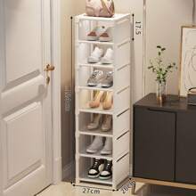 1pc Simple Dust-Proof Shoe Rack, Multi-Tier Economical Home & Dorm Storage, Large Capacity Space-Saving, Assemble For Entryway