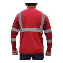 PLAYERA ROJA CON REFLEJANTE - Rojo - Ver 6