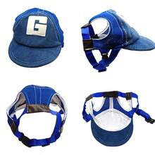 Dog Sunscreen Baseball Cap With Ear Holes - Adjustable Outdoor Sports Hat For Small, Medium & Large Dogs | UV Protection, Breathable Pet Sun Hat - Royal Blue - View 8