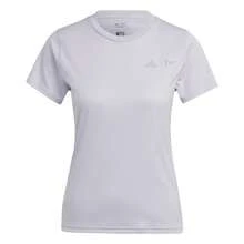 Adidas W PRLY LWC T T-SHIRTS - Silver - View 2