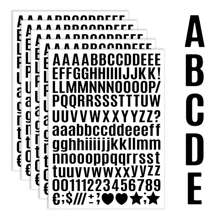 5/10 Sheets 0.5 Inch Letter Stickers Small Decor Stickers Waterproof Mailbox Sticker Vinyl Letter Stickers Window, Water Bottles,DIY,Door,Sign,School Supplies,Back To School