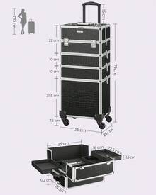 SONGMICS Makeup Organizers & Cabinets - Noir - View 5
