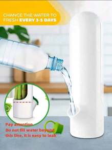 1 pieza/2 piezas Recipientes para mantener la frescura de los vegetales, mantiene el cilantro y los espárragos frescos, adecuado para uso en el refrigerador, conserva la frescura de las hierbas envasadas, almacenamiento de menta en el refrigerador, mantiene los vegetales frescos durante 2-3 semanas, suministros para preservar vegetales, útiles escolares, regalo del Día de Acción de Gracias, Festival de la Cosecha, Cena Familiar