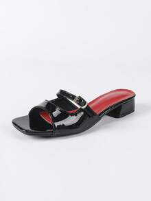 女士高跟凉鞋、女士休闲户外露趾凉鞋、时尚休闲厚底平底凉鞋、通勤凉鞋、一脚蹬沙滩拖鞋