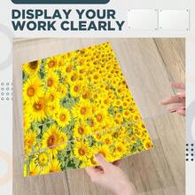 2 Pack Extra Large Frameless Floating Acrylic Frame Wall Mount Magnetic Acrylic Picture Frames With Chrome Standoffs Floating Frame For Photo Poster Display(24 X 36 Inch) - 24 x 36 Inch - View 7