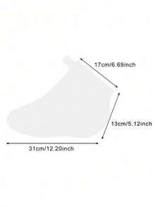 100个一次性足膜套，塑料足膜套，适用于足部修复，足部保湿袜SPA足部护理，试鞋用透明足膜袜，舒适闭合。 - 彩色 - 查看 8