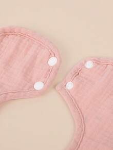 5 pezzi/confezione bavetta da bava per bambini in velluto a coste