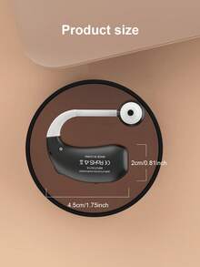 Rechargeable Hearing Aid Earphone, USB Power Supply, Polymer Lithium-Ion Battery, Audio Enhancement, Clear Communication Hearing Aid Earphone.